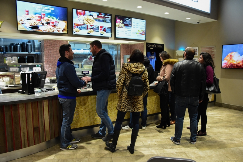 Opening of Raising Cane's